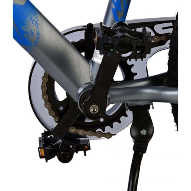 Jongensfiets 20 Inch Volare Rocky 7V Blauw Grijs 42013