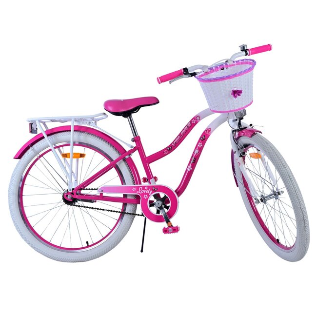 Meisjesfiets 24 Inch Volare Lovely Roze 24120