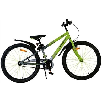 Volare Kinderfietsen Jongensfiets 24 Inch Volare Rocky Grijs Groen 42410 - Showroom