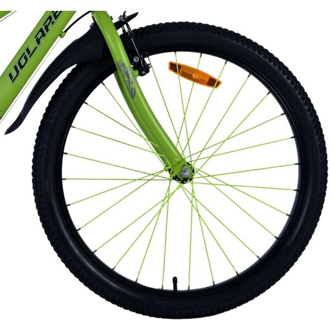 Volare Jongensfiets 24 Inch Rocky Grijs Groen 7V 42411