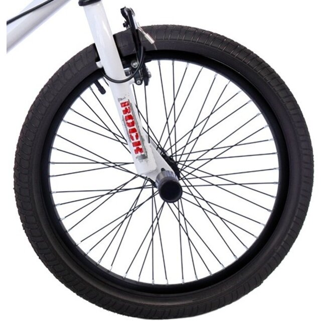 Crossfiets BMX 20 Inch Freestyle Magic Rock Wit