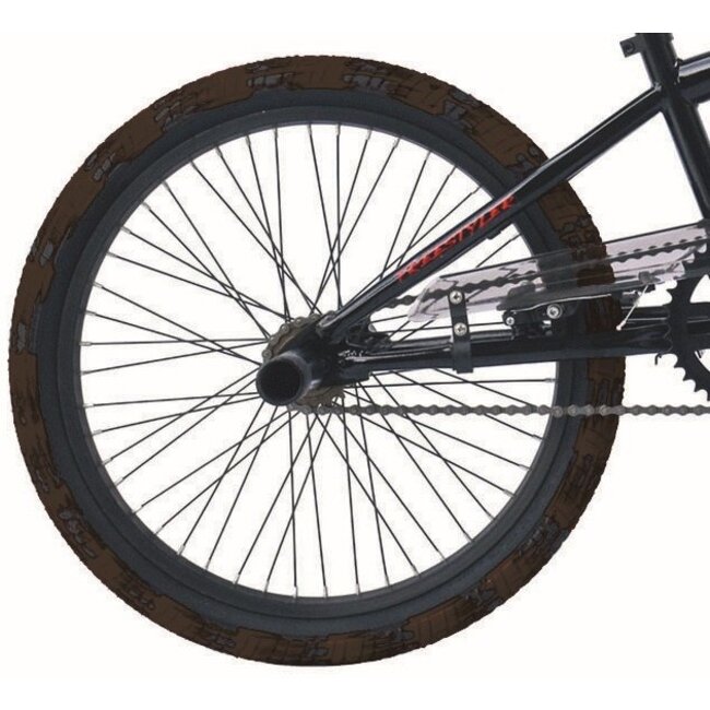 Magic BMX Crossfiets Freestyle 20 Inch Rock Zwart