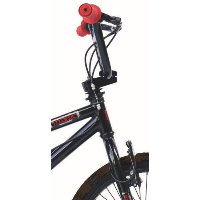 BMX Freestyle Crossfiets 20 Inch Magic Rock Zwart