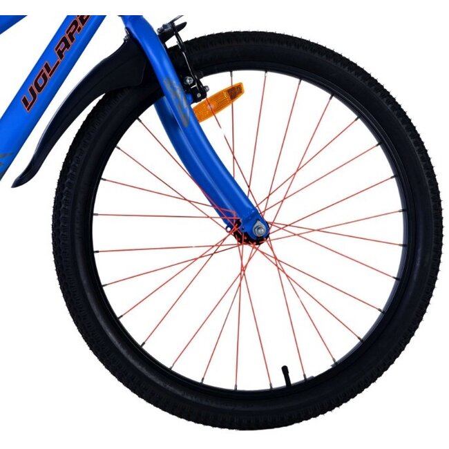 Jongensfiets 24 Inch Volare Rocky Blauw Grijs 42412
