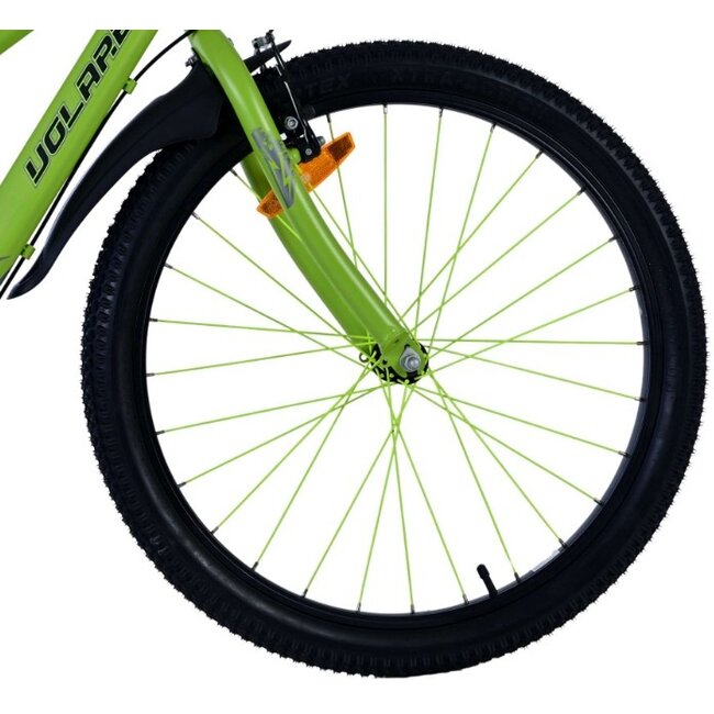 Jongensfiets 24 Inch Volare Rocky 3V Nexus Groen Grijs 42414