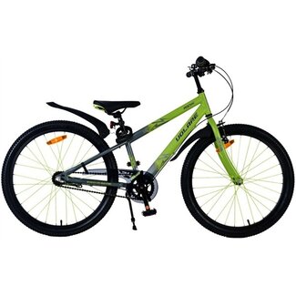 Volare Volare Jongensfiets 24 Inch Rocky Grijs Groen 3V 42414 Volare Volare Jongensfiets 24 Inch Rocky Grijs Groen 3V 42414
