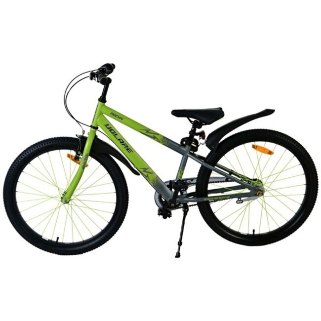 Jongensfiets 24 Inch Volare Rocky 3V Nexus Groen Grijs 42414