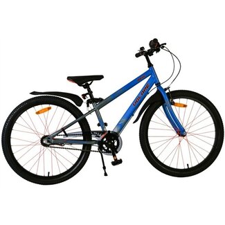 Volare Kinderfietsen Jongensfiets 24 Inch Volare Rocky 3V Blauw Grijs 42415