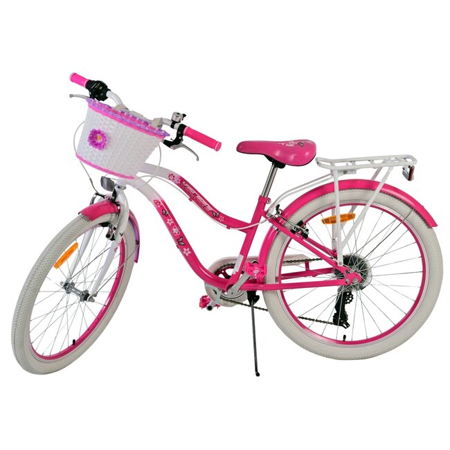 Meisjesfiets 24 Inch Volare Lovely 7V Roze 24122