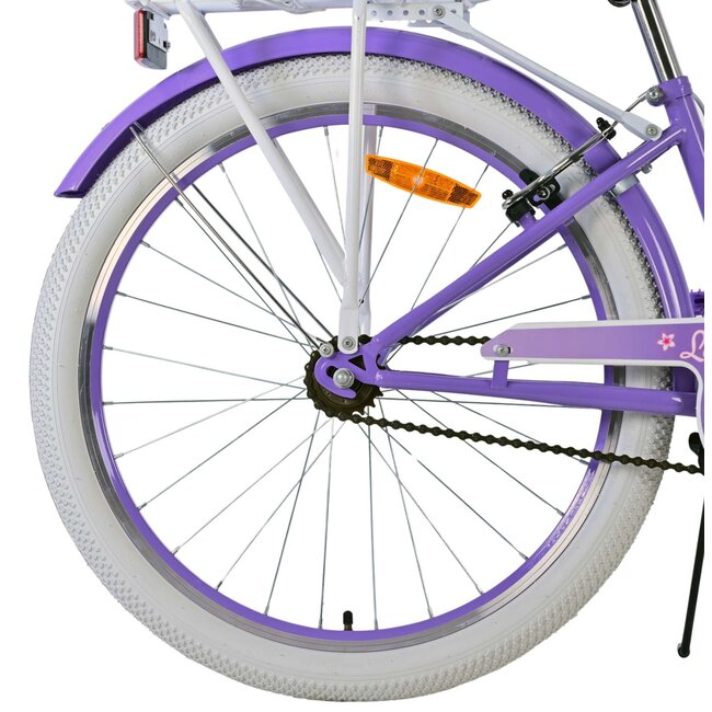 Meisjesfiets 24 Inch Volare Lovely Paars 24124
