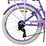 Meisjesfiets 24 Inch Volare Lovely 7V Paars 24125