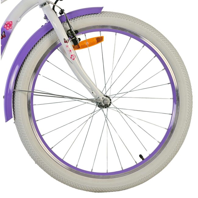 Volare Meisjesfiets 24 Inch Lovely Paars 24125 - 7 Versnellingen
