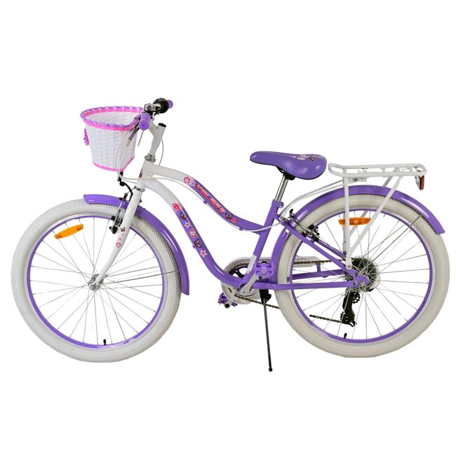Volare Meisjesfiets 24 Inch Lovely Paars 24125 - 7 Versnellingen