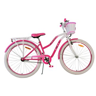 Volare Kinderfietsen Meisjesfiets 26 Inch Volare Lovely Roze 26120