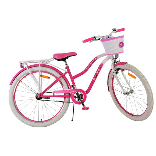 Volare Meisjesfiets 26 Inch Lovely Roze 26120 - Terugtraprem