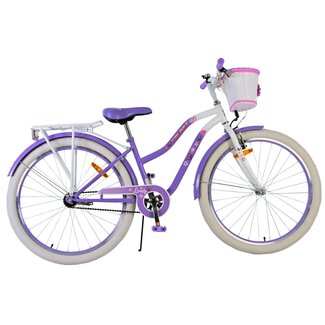 Volare Volare Meisjesfiets 26 Inch Lovely Paars 26123 - Terugtraprem