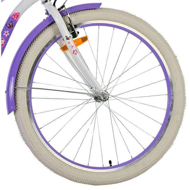 Volare Meisjesfiets 26 Inch Lovely Paars 26123 - Terugtraprem