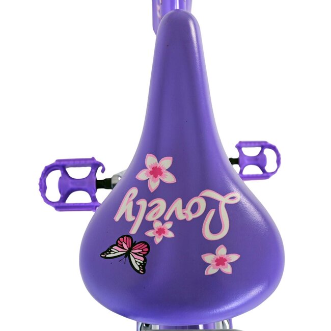 Volare Meisjesfiets 26 Inch Lovely Paars 26124 - 2 Handremmen