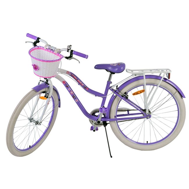 Volare Meisjesfiets 26 Inch Lovely Paars 26124 - 2 Handremmen