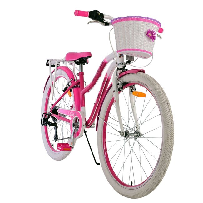 Volare Meisjesfiets 26 Inch Lovely Roze 26122 - 7 Versnellingen
