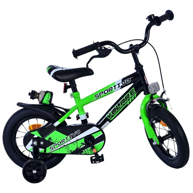 Volare Jongensfiets 12 Inch Sportivo Groen 31278