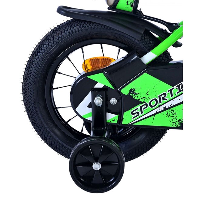 Volare Jongensfiets 12 Inch Sportivo Groen 31278