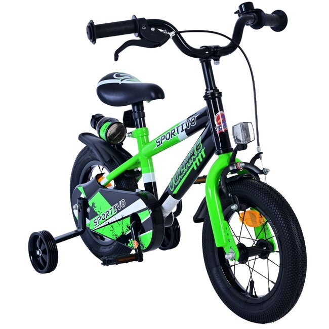 Volare Jongensfiets 12 Inch Sportivo Groen 31278