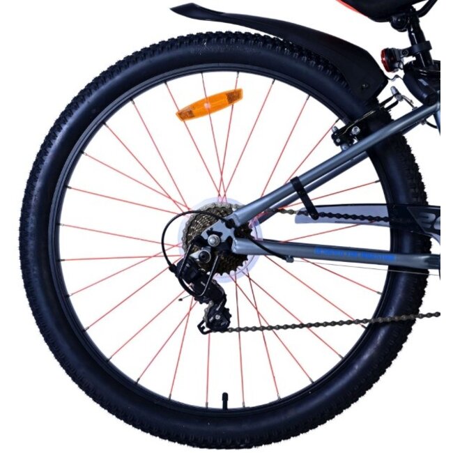 Jongensfiets 26 Inch Volare Rocky 7V Blauw Grijs 42624