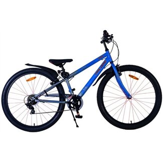 Volare Kinderfietsen Jongensfiets 26 Inch Volare Rocky 7V Blauw Grijs 42624