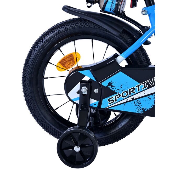 Volare Jongensfiets 14 Inch Sportivo Blauw 31476