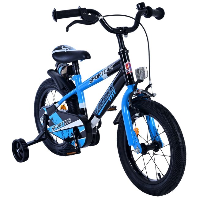 Volare Jongensfiets 14 Inch Sportivo Blauw 31476