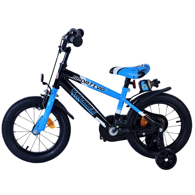 Volare Jongensfiets 14 Inch Sportivo Blauw 31476