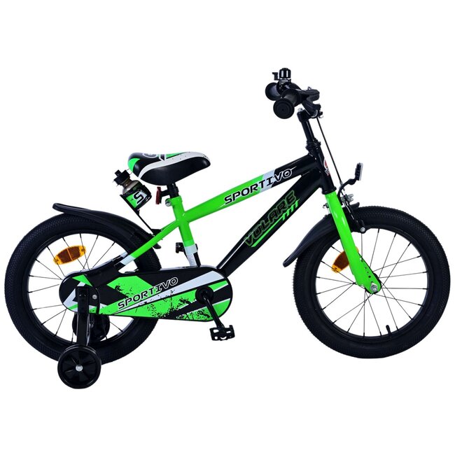 Volare Jongensfiets 16 Inch Sportivo Groen 31678