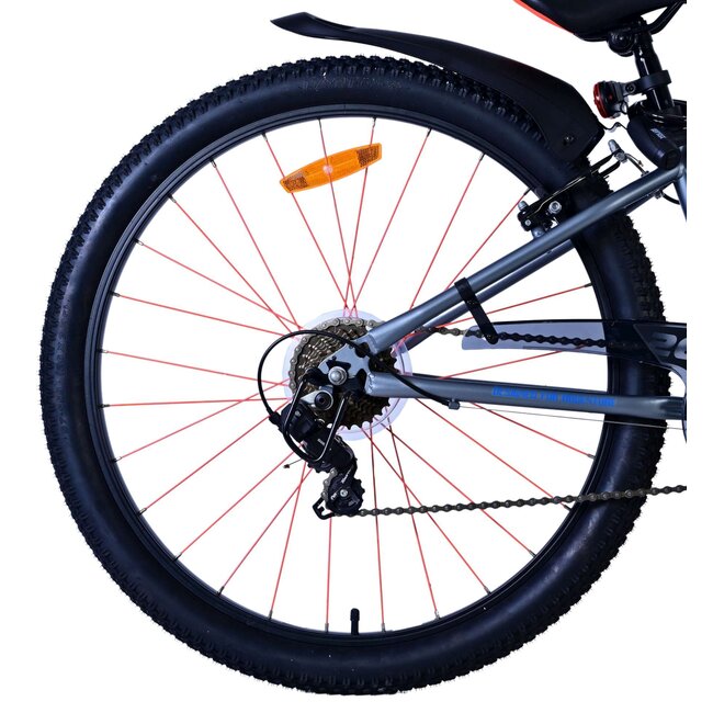 Volare Jongensfiets 26 Inch Rocky 3V Grijs Blauw 42625