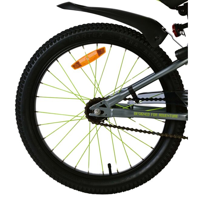 Jongensfiets 20 Inch Volare Rocky Groen Grijs 42010