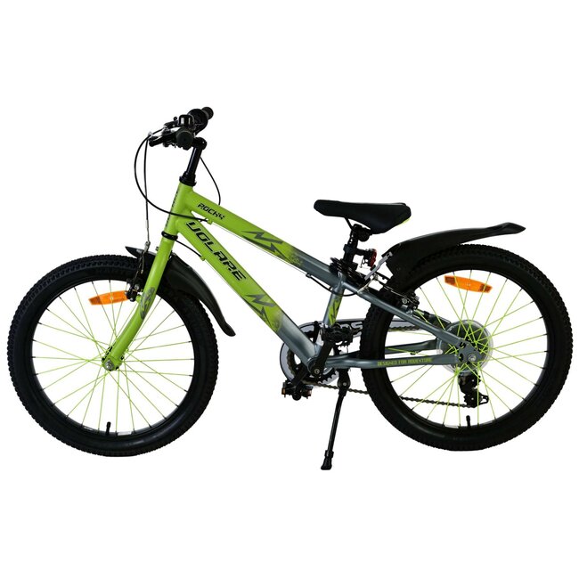 Jongensfiets 20 Inch Volare Rocky 7V Groen Grijs 42011