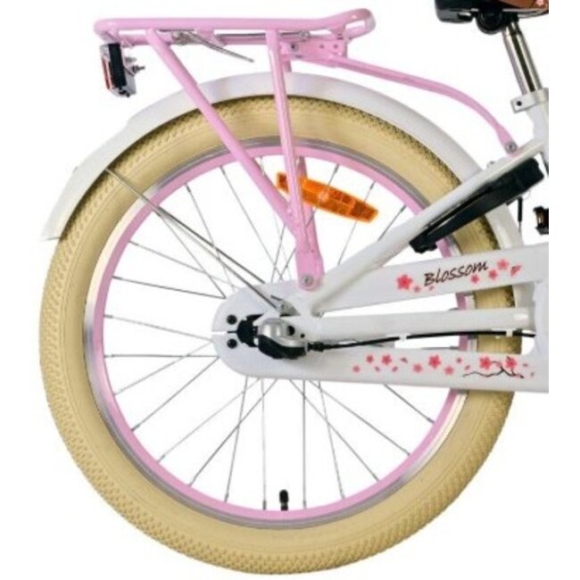 Meisjesfiets 20 Inch Volare Blossom 3V Wit 52048