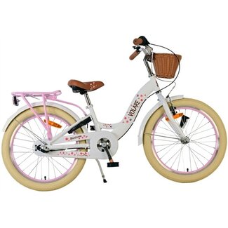 Volare Volare Meisjesfiets 20 Inch Blossom 3V Wit 52048