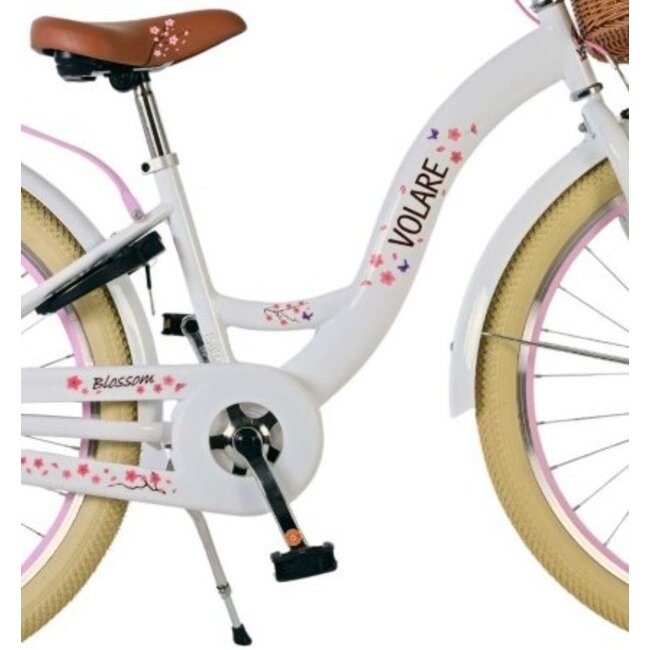 Volare Meisjesfiets 24 Inch Blossom Wit 52446