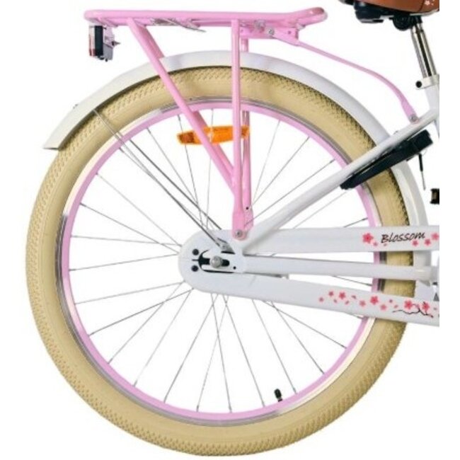 Volare Meisjesfiets 24 Inch Blossom Wit 52446