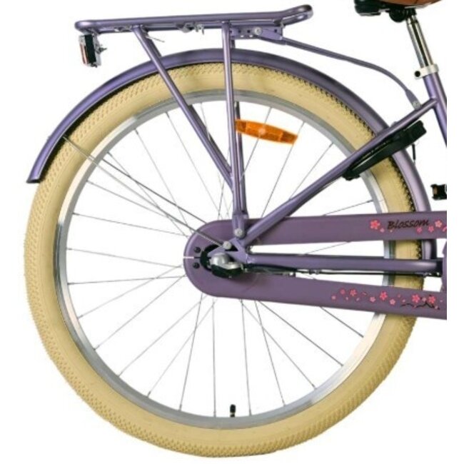 Meisjesfiets 26 Inch Volare Blossom 3V Paars 52655