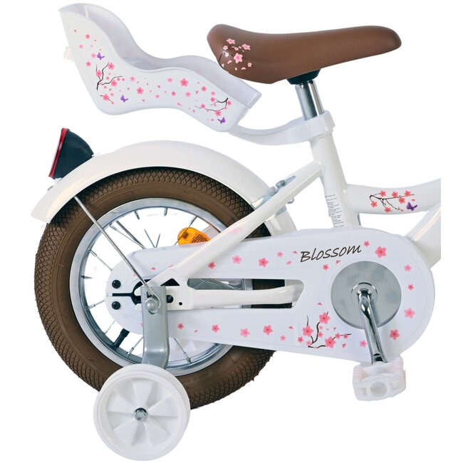 Volare Meisjesfiets 12 Inch Blossom Wit 31244 - 2e Kans