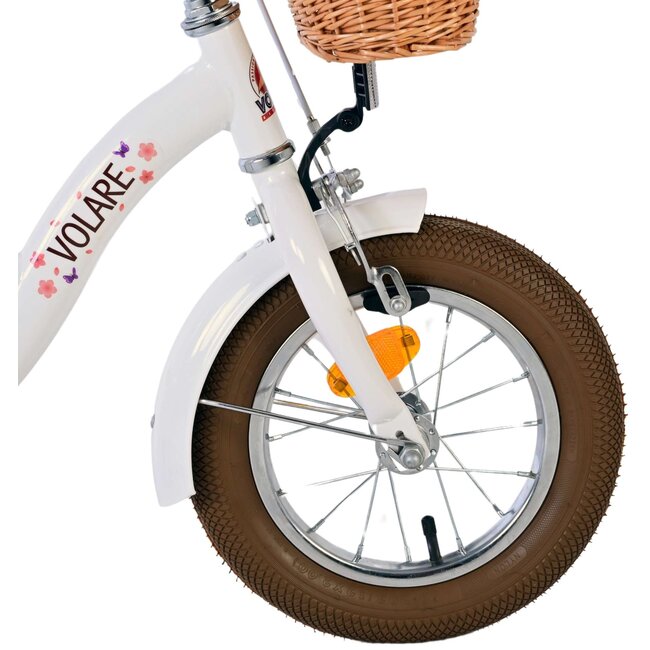 Volare Meisjesfiets 12 Inch Blossom Wit 31244 - 2e Kans