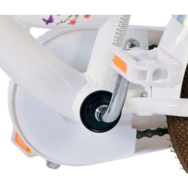 Volare Meisjesfiets 12 Inch Blossom Wit 31244 - 2e Kans