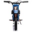 Elektrische Kindermotor Crossmotor 24 Volt Blauw Oranje