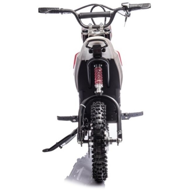 Elektrische Kindermotor Crossmotor Zwart Rood 36 Volt