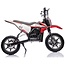 Elektrische Kindermotor Crossmotor 36 Volt Zwart Rood