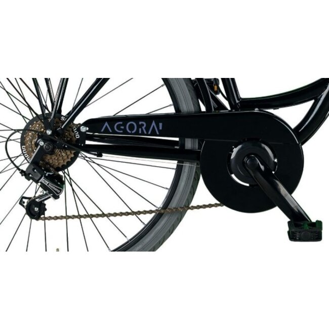 MBM Meisjesfiets 26 Inch Agora 6 Versnellingen Zwart