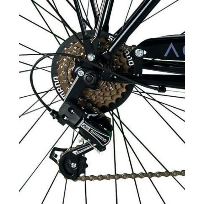 MBM Meisjesfiets 26 Inch Agora 6V Zwart