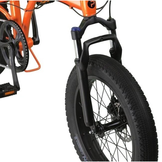 Pacto Vouwfiets 20 Inch One 6V Oranje - Showroom Model